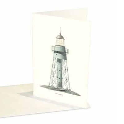 Folded cards Måseskär lighthouse