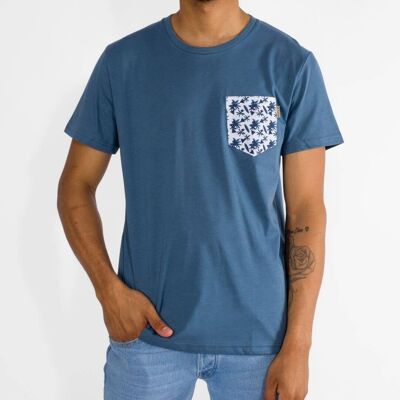 Camiseta Nature - Jersey Azul