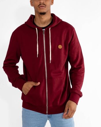 Veste Basic - Bordeaux 3