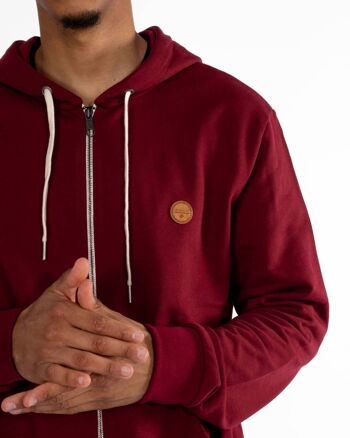 Veste Basic - Bordeaux 4