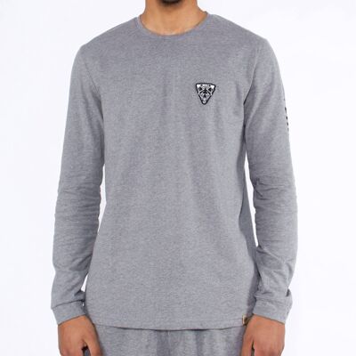 Long Sleeve Strength - Grey