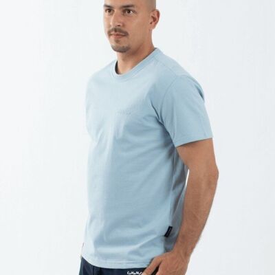 T-Shirt Basique - Bleu