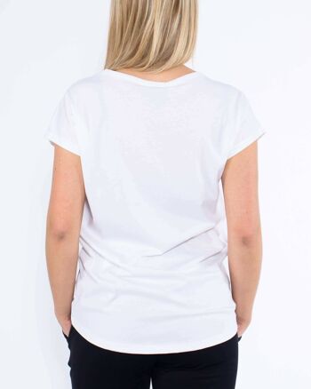 T-Shirt Fille - Blanc 4