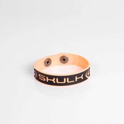 Bracelet Skulk - Saumon Et Noir