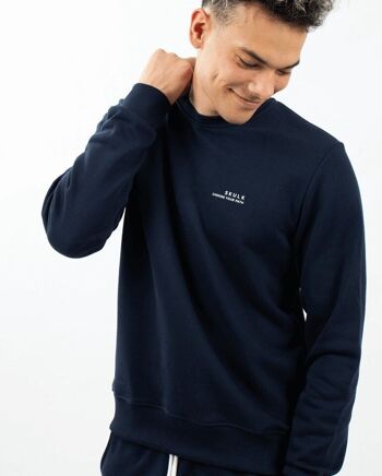 Sweat Basique Bleu Marine 2