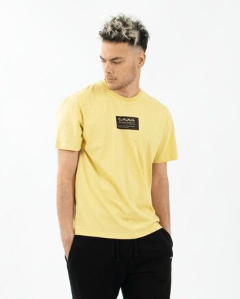 T-Shirt Marque - Jaune 1