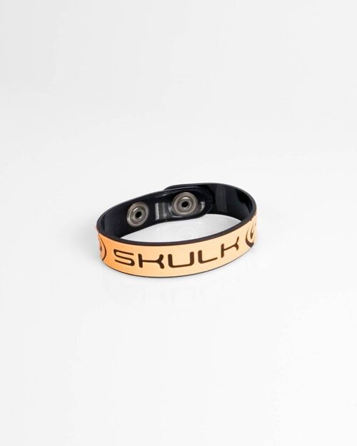 Bracelet Skulk - Black and Salmon