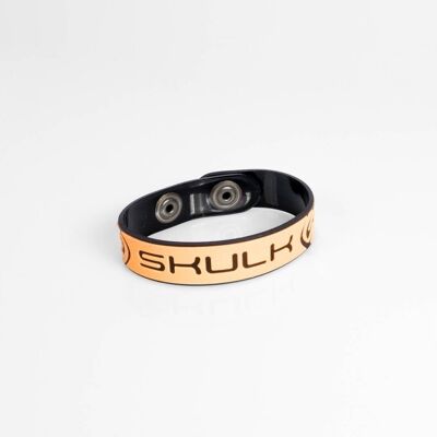 Bracelet Skulk - Black and Salmon