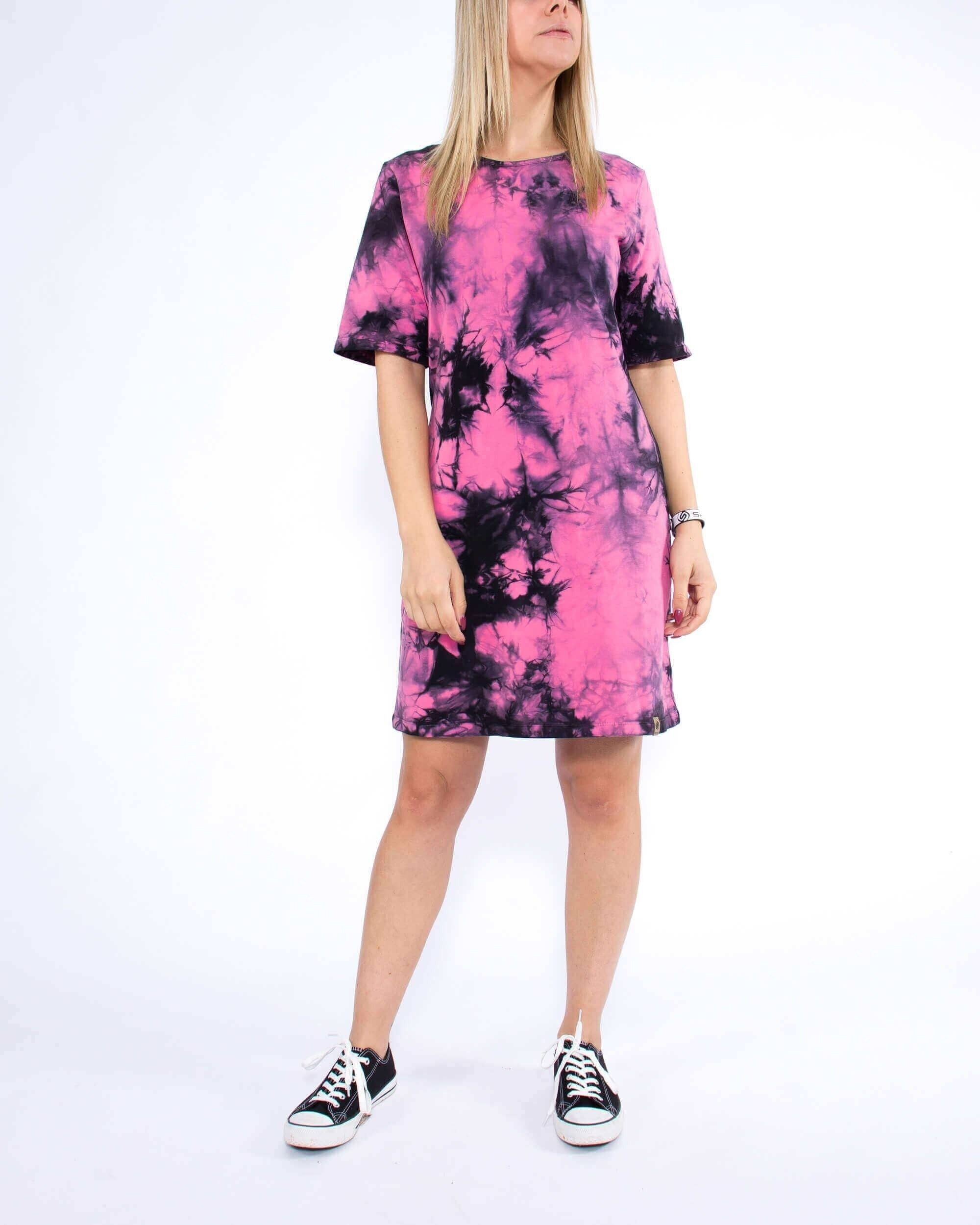 Abito T-shirt - rosa