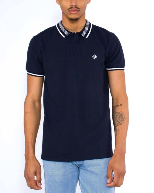 Polo Diagonal - Navy