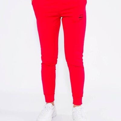 Joggers Slogan - Red