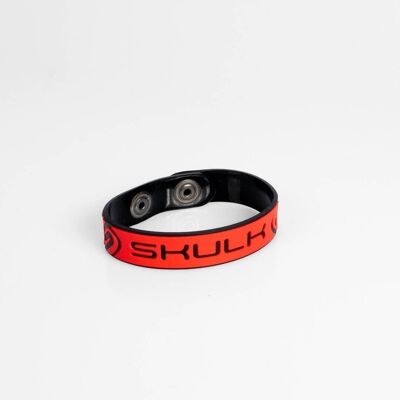 Bracelet Skulk - Noir et Rouge