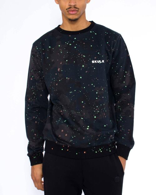 Sweatshirt Dots - Black