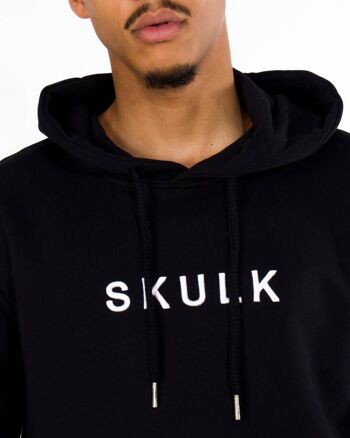 Sweat à capuche Skulk Basic - Noir 2