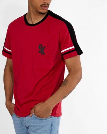 T-Shirt Authentique Rouge 3