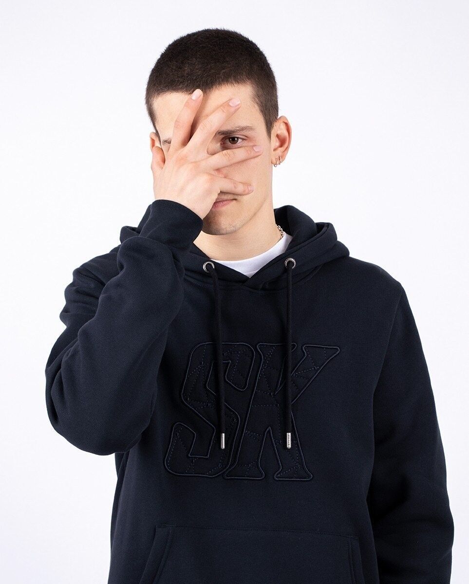 Felpa con cappuccio Sk Navy Blue