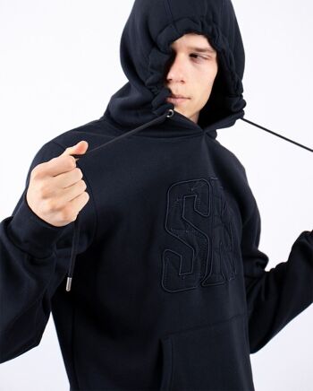 Sweat Capuche Sk Bleu Marine 4