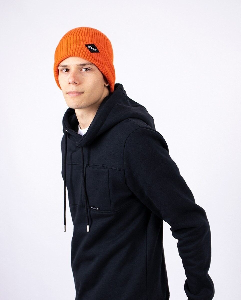 Felpa con cappuccio City Blu Navy