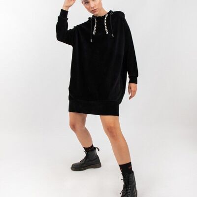 Vestido Redondo Negro