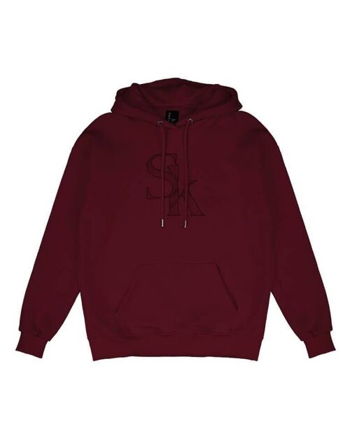 Hoodie Sk Burgundy