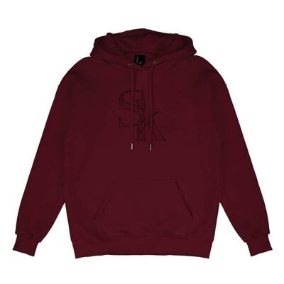 Sweat Capuche Sk Bordeaux