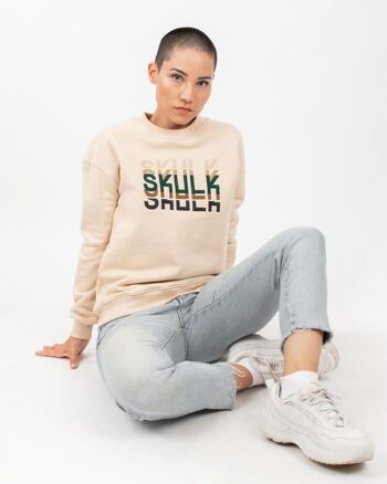 Sweat Construire Beige 1