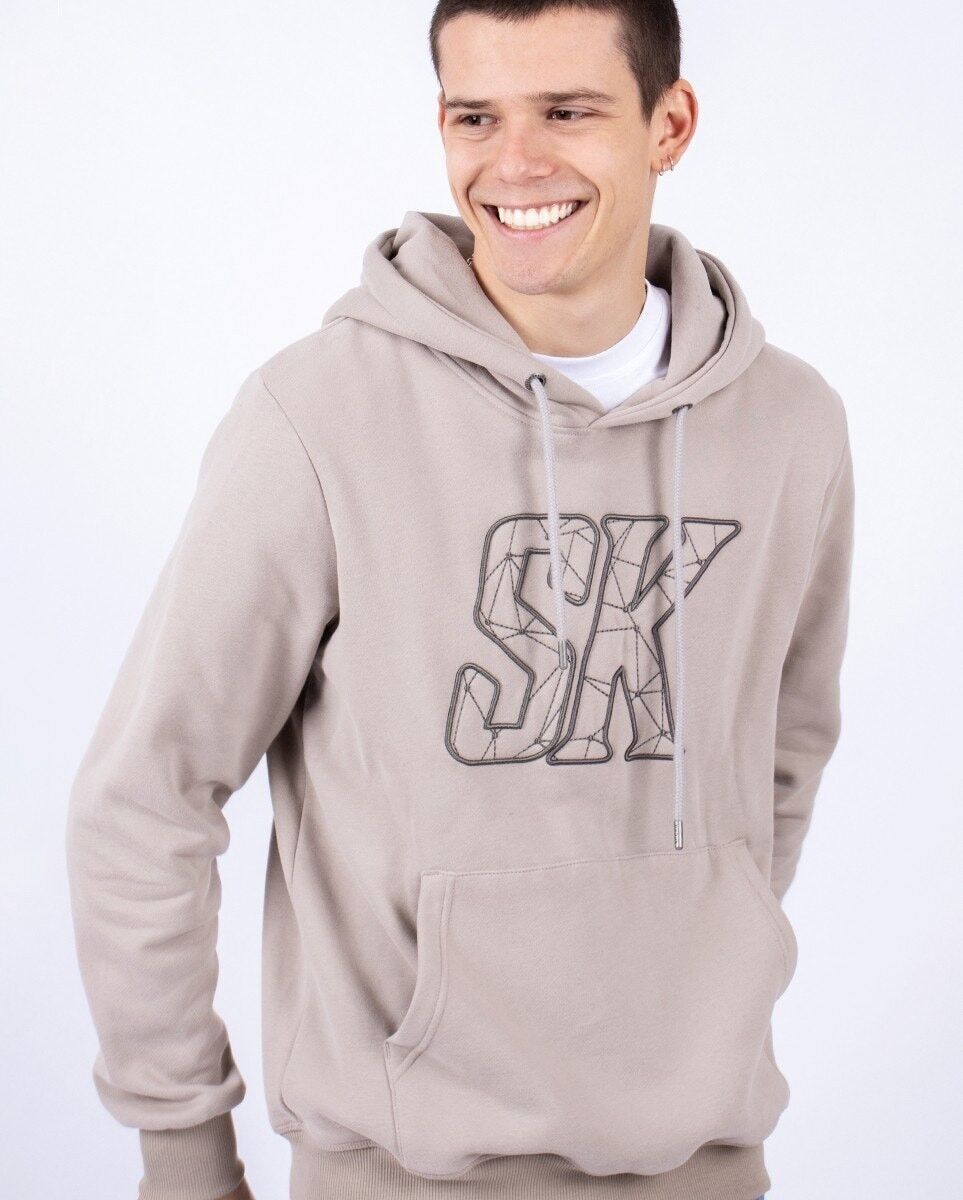 Felpa con cappuccio Sk Grey
