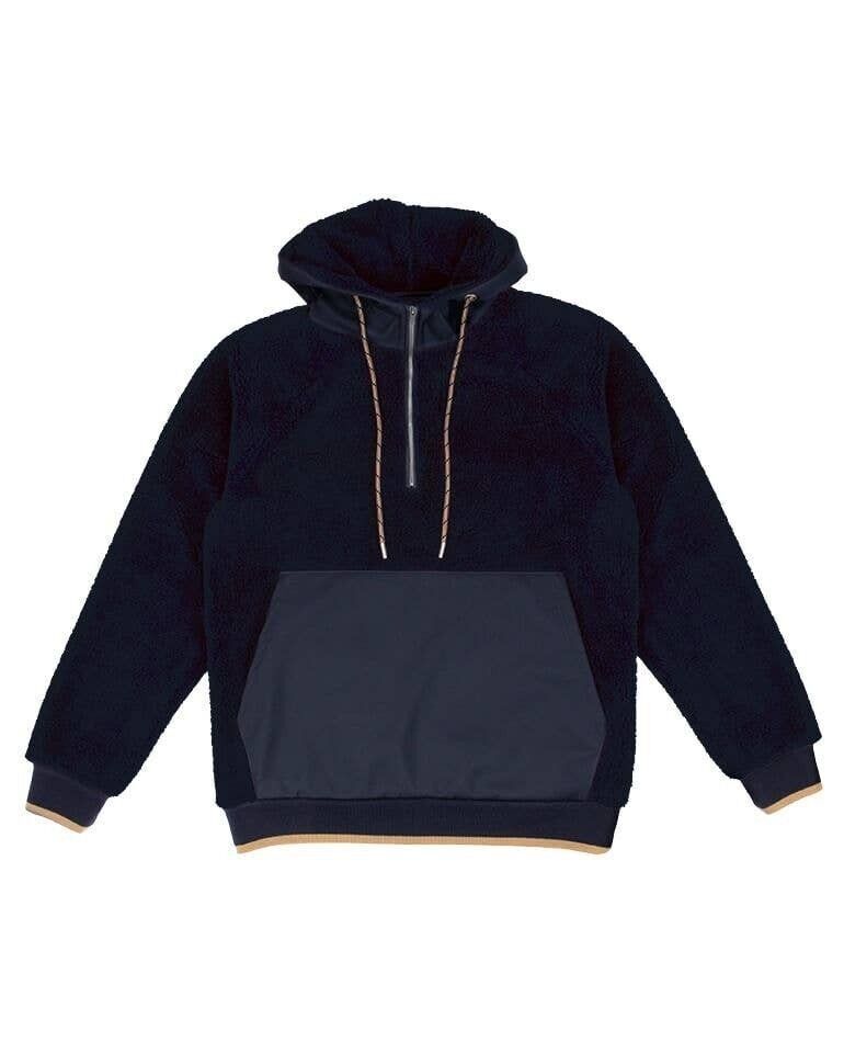 Felpa con cappuccio Borderland Blu Navy