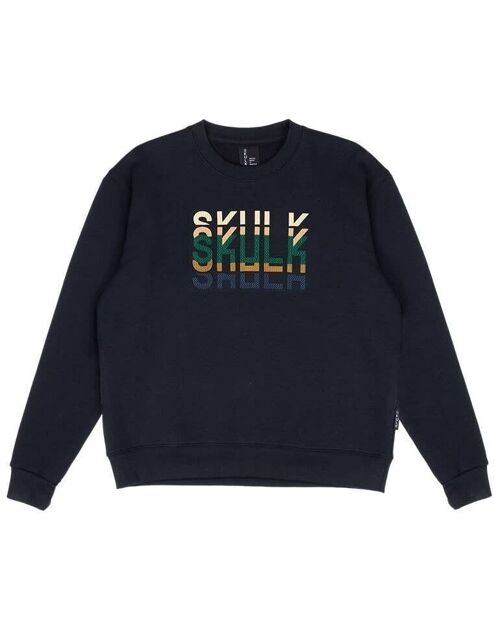 Sweatshirt Build Navy Blue