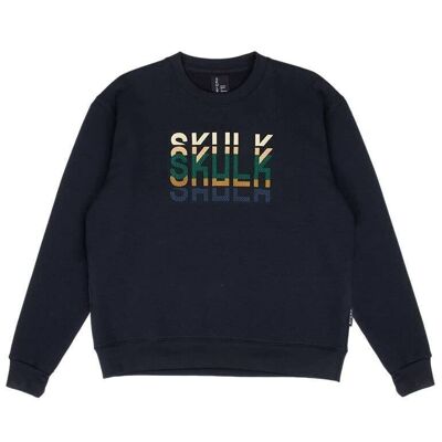 Sweatshirt Build Navy Blue