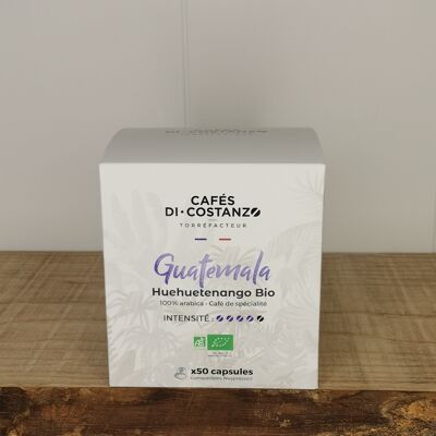 Café Guatemala dosette nespresso
100% biodégradable