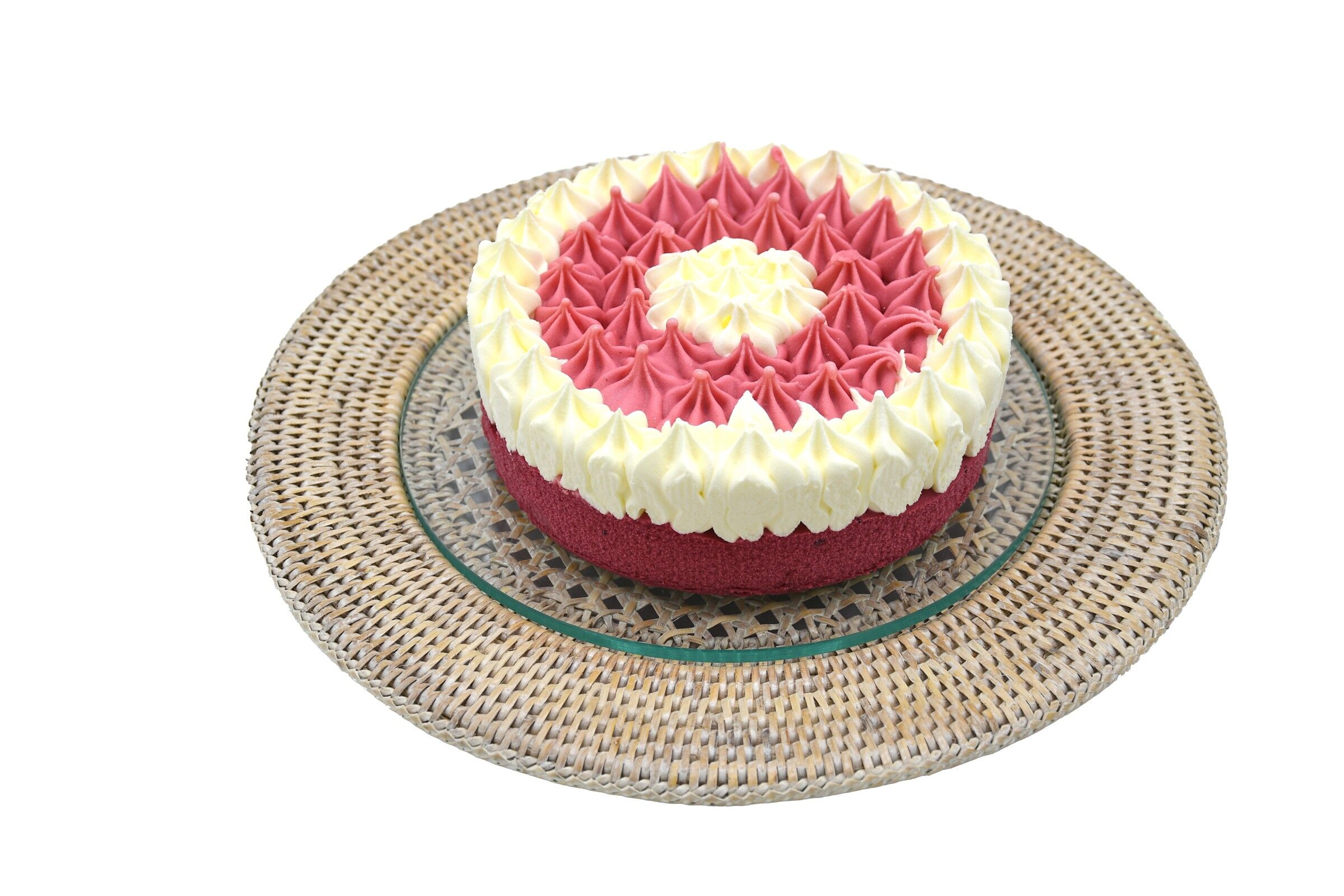 Piatto da portata per hostess bianco ceruse