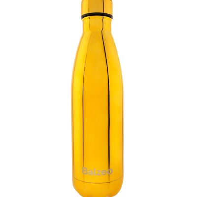 botella de oro