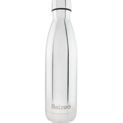 Silberne Wasserflasche