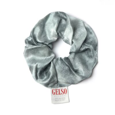 Elastici in seta 100% stampa “Deep Grey”