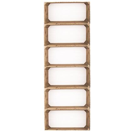 Rustic Large Display Crate Bundle Pack, (750x351x250mm)