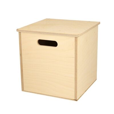 Small Ply Cube Chest, (260x260x274mm)