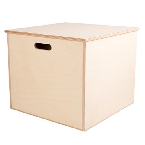 Large Ply Cube Chest, (430x430x400mm)