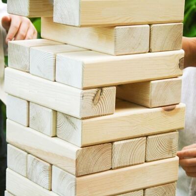 Giant Tumbling Blocks, (207x44x69mm)