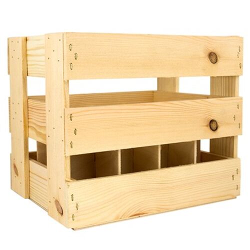 12 Bottle Lager Crate, (297x229x254mm)