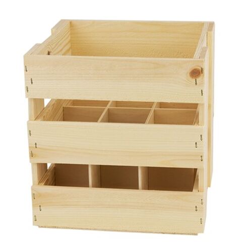 12 Bottle Lager Crate, (243x229x254mm)