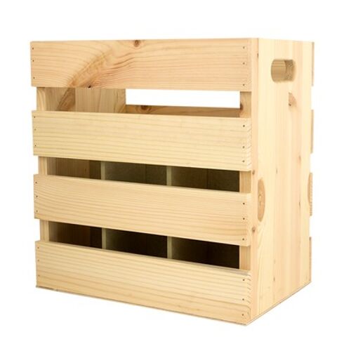 6 Bottle Wine Crate, (315x207x329mm)