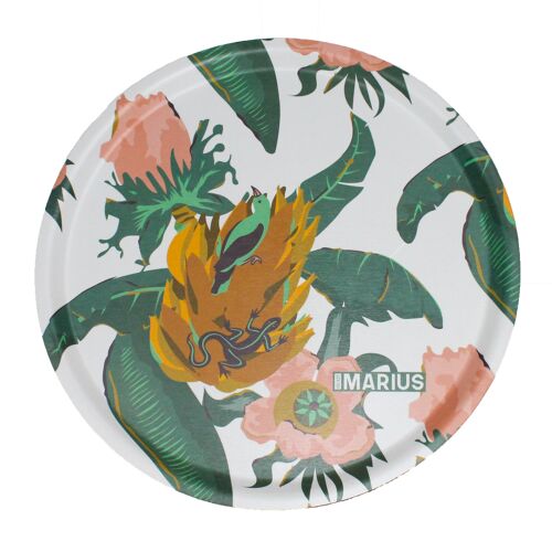 Plateau rond LA SALAMANDRE 45cm