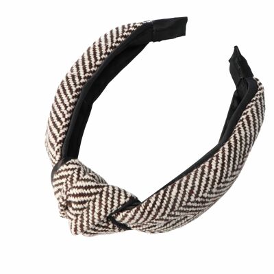 Rigid Headband for Women with Knot - 2 Combinations