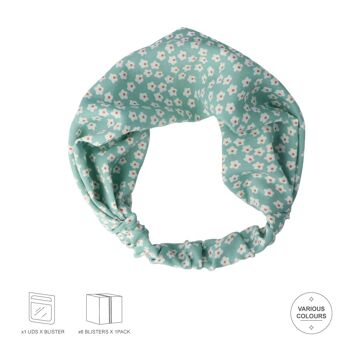 Bandeau en Tissu pour Cheveux - Style Bandana - 3 Modèles 2