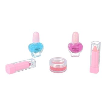 Coffret Maquillage Caramel - 1 Gloss, 2 Rouges à Lèvres et 2 Vernis à Ongles 5