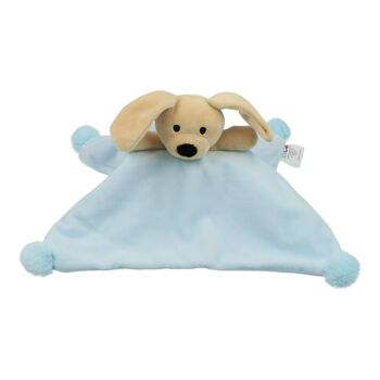 Dudu pour enfants avec chiot - Couverture bébé avec peluche 1