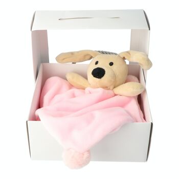 Dudu pour enfants avec chiot - Couverture bébé avec peluche 5