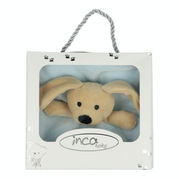 Dudu pour enfants avec chiot - Couverture bébé avec peluche 6