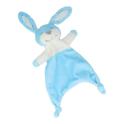 Dudú Infantil Bunny - Coperta per bebè con orsacchiotto